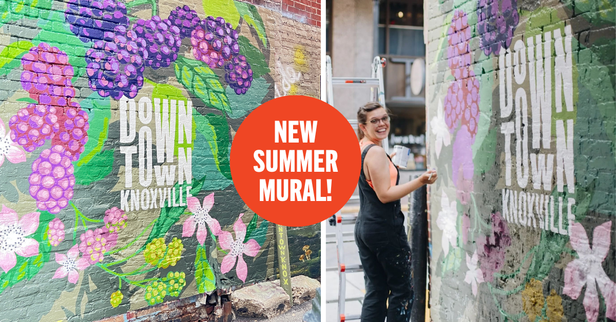 See the Summer Mural 2022 Downtown Knoxville