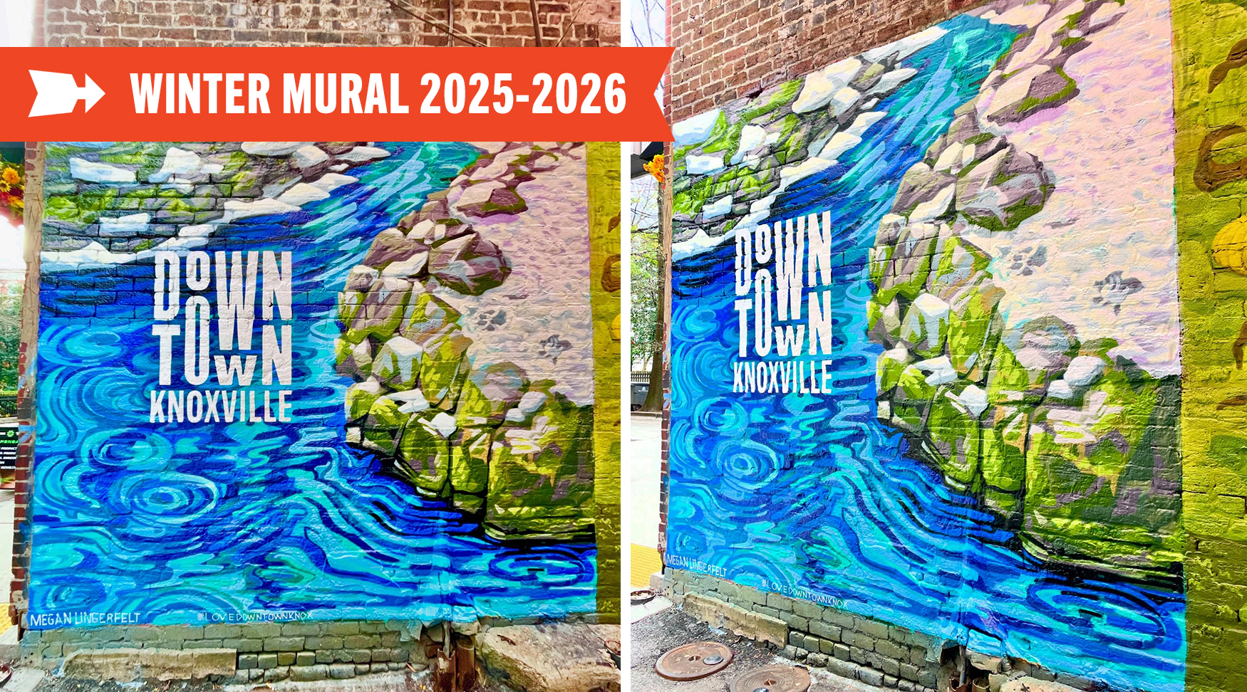 See the Winter Mural | 2025-2026 | Downtown Knoxville
