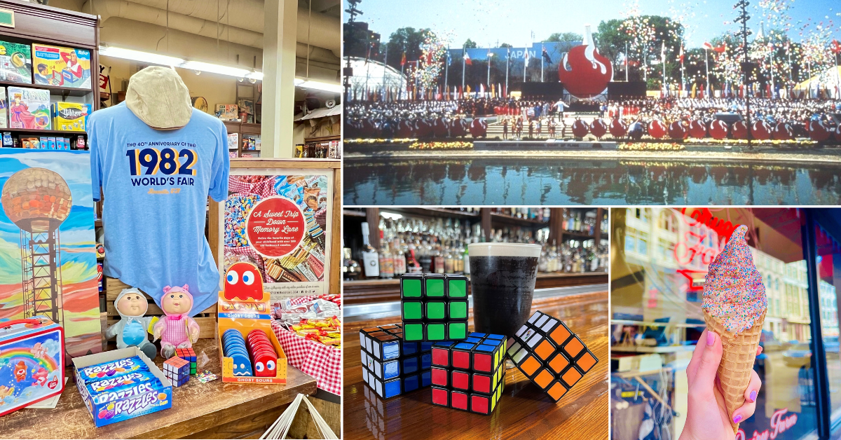 1982 World's Fair 40th Anniversary Celebration Downtown Knoxville