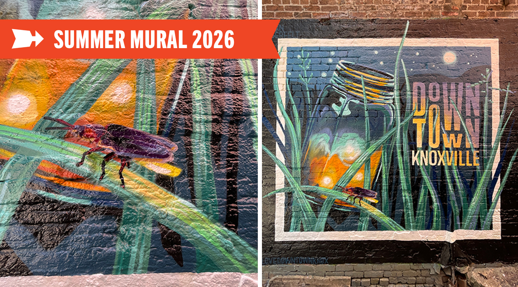 ペッツロックアートパネル See the Summer Mural | 2026 | Downtown Knoxville