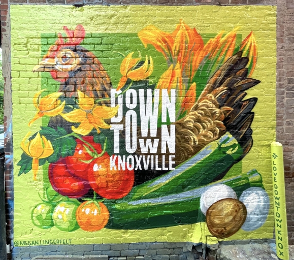 Downtown Knoxville Mural Downtown Knoxville