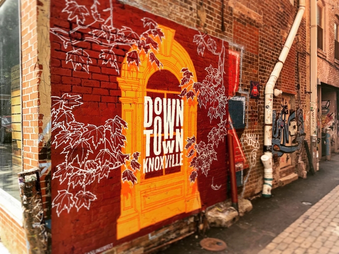 Downtown Knoxville Mural Downtown Knoxville