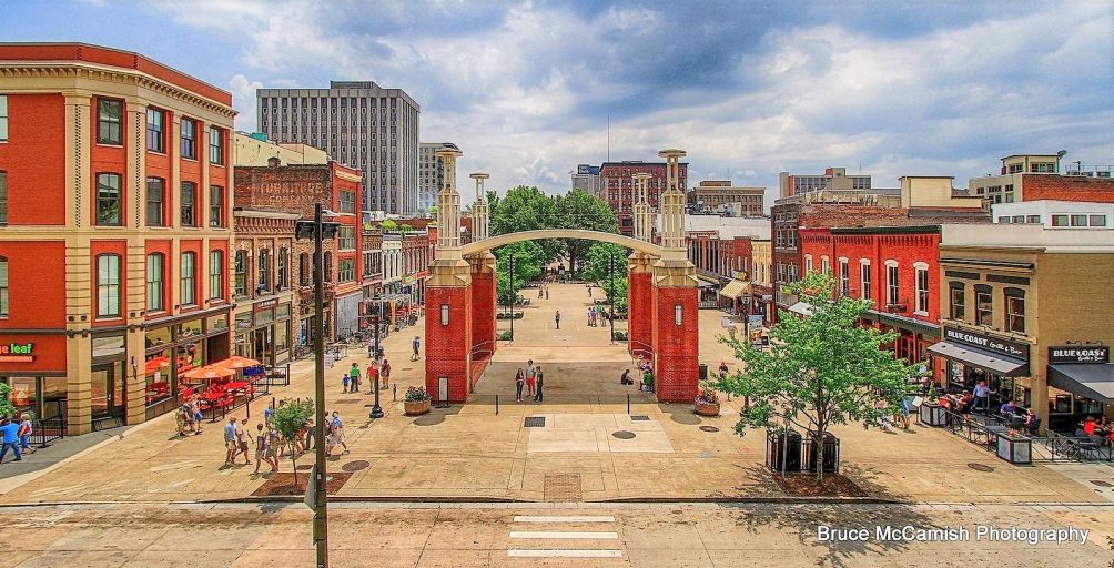 Market Square Bill Lyons Pavilion Downtown Knoxville