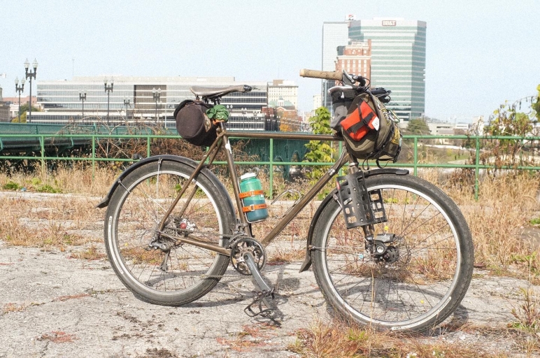 Two Bikes Downtown Knoxville