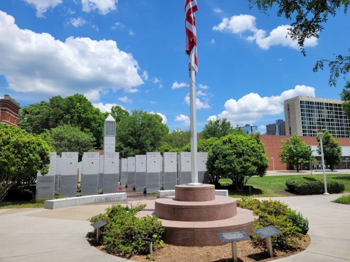 East Tennessee Veterans Memorial | Downtown Knoxville