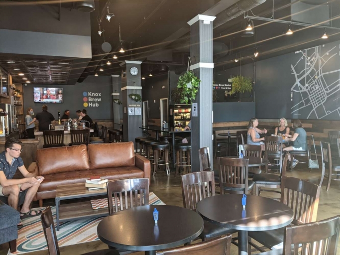 Knox Brew Hub Downtown Knoxville