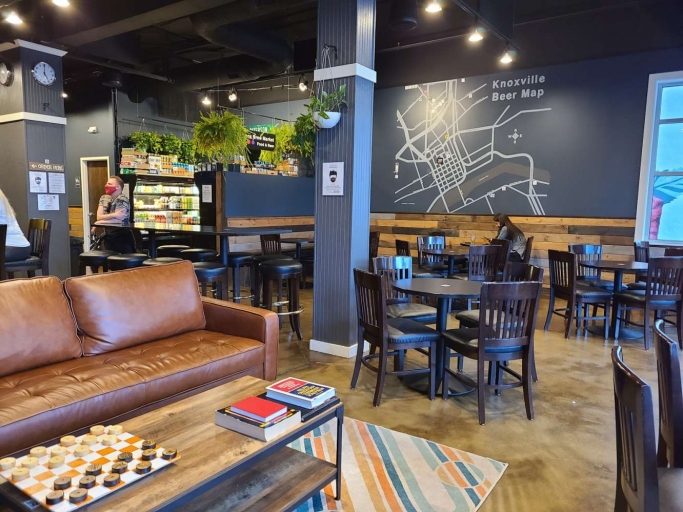 Knox Brew Hub Downtown Knoxville